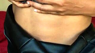 Ebony Milf Plays Vibrator Then Pees