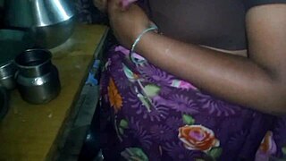 Aunty goes hardcore with stepbrother showing off her hairy pussy