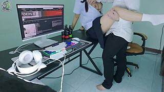 Thai Student Gets Intense Session With Senior in 4K
