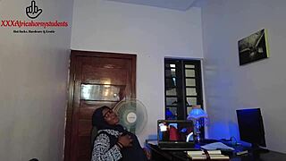 Teacher fucks black student on desk