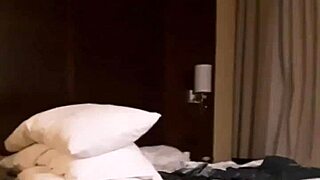 Fucking my wife in hotel room on webcam