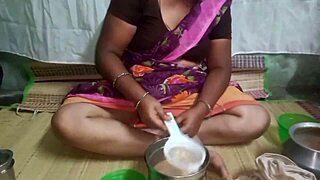 Aunty goes hardcore with stepbrother showing off her hairy pussy