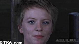 Harsh whipping session for this stunning angel