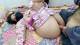 Why is this Desi Pakistani student girl banging her stepbrother?