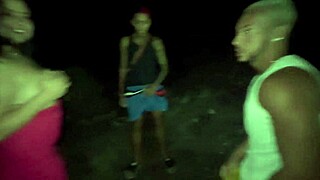 first time beach fuck with friends in rio