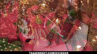 TeensLoveAnal - Hot Teen Jillian Janson Robbed and Fucked at Christmas!