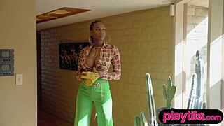 I flaunt my curvy bbw ebony beauty with huge natural tits and big ass