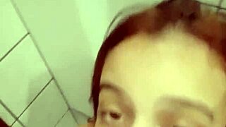 Did my half brother eat my pussy in parents' bathroom? He came in mouth too!