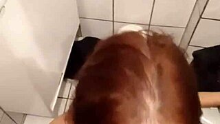 Did my half brother eat my pussy in parents' bathroom? He came in mouth too!