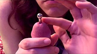 Ever tried sounding with extreme pre cum and cock rub