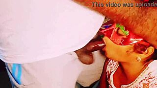 Indian stepdaughter fucks stepdad with telugu dirty talks