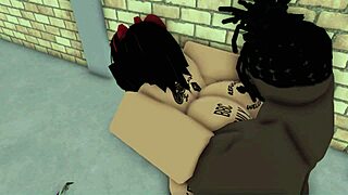 Why does Rice Bunny crave that monster cock in the alley? She takes it deep and hard.