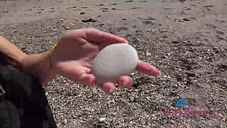 Cruising the coast with cute brianna arson in homemade beach adventure