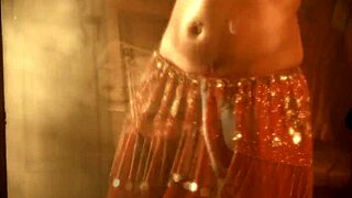 Indian mature brunette tries arousing her man solo