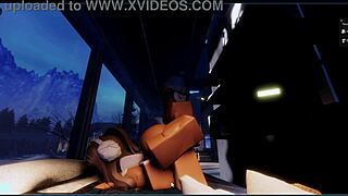 Sex with a fan part 4 featuring big cock action.