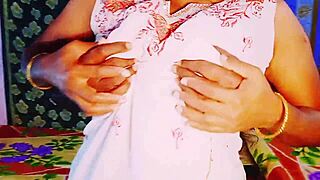 Indian stepdaughter fucks stepdad with telugu dirty talks