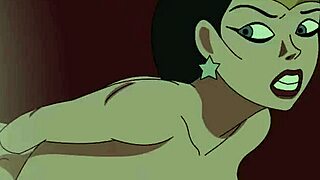 giganta dominates wonder woman in solo femdom masturbation session