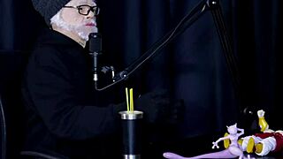 i did a sensual stripper showin my tits after sayin i never suggested a trans and losin my virginity - flor de damiana in sheer red