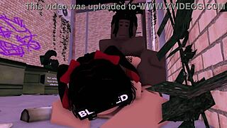 Why does Rice Bunny crave that monster cock in the alley? She takes it deep and hard.