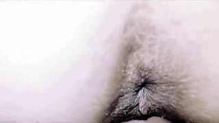 husband and friend stretch wife's holes alternately