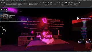 Watch this white roblox girl get blacked by big black cock