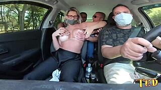 Latina Katharine Madrid In Public Car Ride With Tony Tigrao