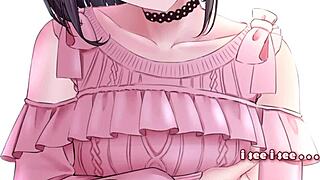 Ух, Shinonome Ena дает легкие фемдом JOI вибрации