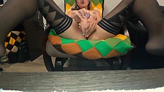 I Put On Stockings And Caress My Tight Pussy Thinking About You - Want To See?