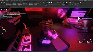 Watch this white roblox girl get blacked by big black cock