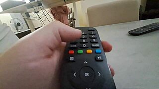 Latina fucks on desk during video call