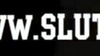 omg, this tiny teen 18+ is a throat goat with sloppy gagging 😍