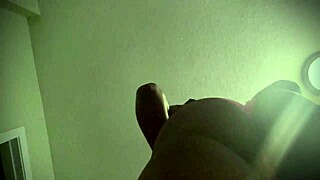 Petite Ebony Girl Twerks Her Ass Hard!