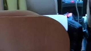 Real couple having sex in motorhome on the road