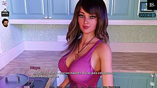 I finished playing Sunshine Love part 7, an anime game with petite twins.