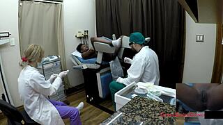 Ever seen neighbors try a wild gyno exam with Rina Arem?