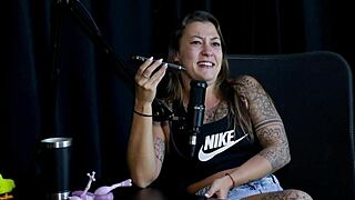 i did a sensual stripper showin my tits after sayin i never suggested a trans and losin my virginity - flor de damiana in sheer red