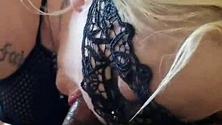 ashley lashae loves sucking big black cock