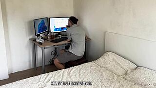 Gamer Girl Sucks Stepbro's Cock In Roleplay POV