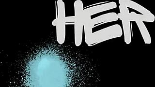 Shibari bondage dominating mouth and ass