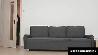 Blonde Babe's First Time Bbc Cuckold With Old Man Interracial Monster Cock Blowjob Doggystyle Bent Over