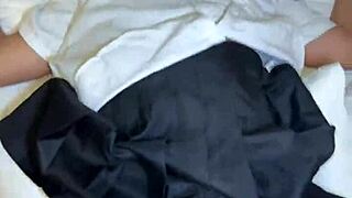 18Yo Thai Student Creampied By Foreigner After School