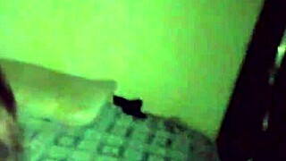 Latina housewife bent over for monster cock in bedroom