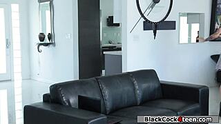 brunette fucks stepsis black boyfriend