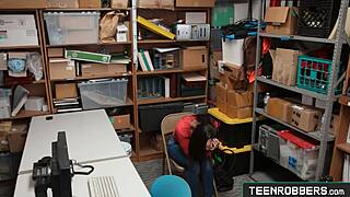 Hard Doggystyle With Shy Teen Shoplifter Lilly Hall!