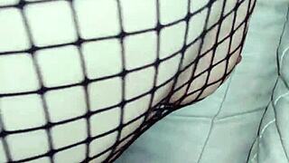 Elegant couple's deep penetration fun