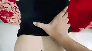 fucking friend's beautiful blonde wife bent over in kitchen doggystyle until satisfied