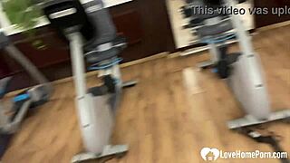 having sex in public bathroom with blowjob and bent over pussy fucking