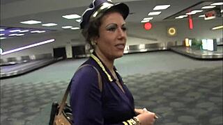 milf stewardess wrecked by black dick 😍
