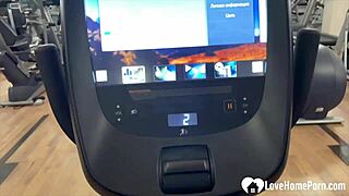 having sex in public bathroom with blowjob and bent over pussy fucking