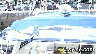 i watched girls flashing and deflowering a young guy on the train